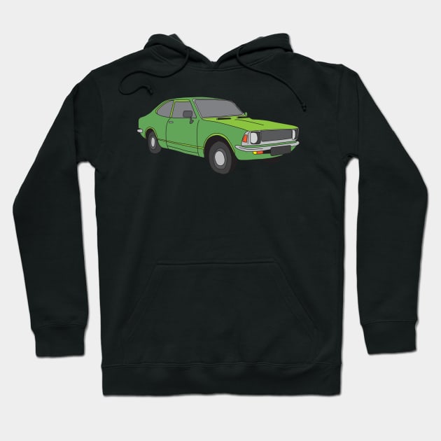 Toyota Corolla - Early 70s Hoodie by 4amStudio